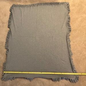Pottery Barn Kids Gray Baby Blanket